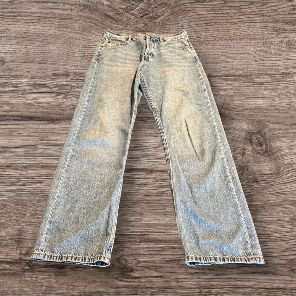 Aeropostale Women’s 90s Baggy Button Fly Jeans Size 8 R